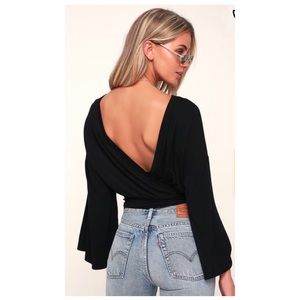 Turn of Events Reversible Long Sleeve top/blouse